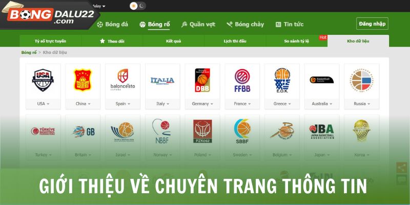 BONGDALU 17 Giới thiệu trang thông tin