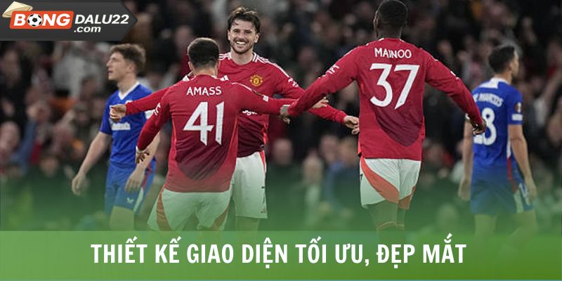 BXH Bóng Đá 3 Thiết kế giao diện tối ưu, đẹp mắt