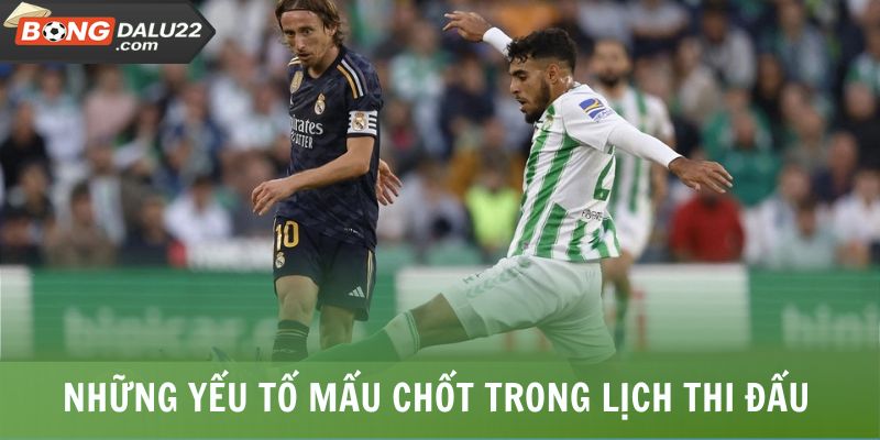 Lịch Thi Đấu Bóng Đá 3 Những yếu tố mấu chốt trong lịch thi đấu